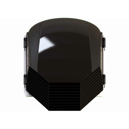 MaxxAir II Black, 14 x 14 Roof Vent Cover RV Part