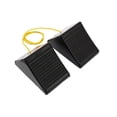 thumbnail image 1 of MaxxHaul 50012 Rubber Wheel Chock with Rope-8" x 5" x 4"-2 Pack, 1 of 3