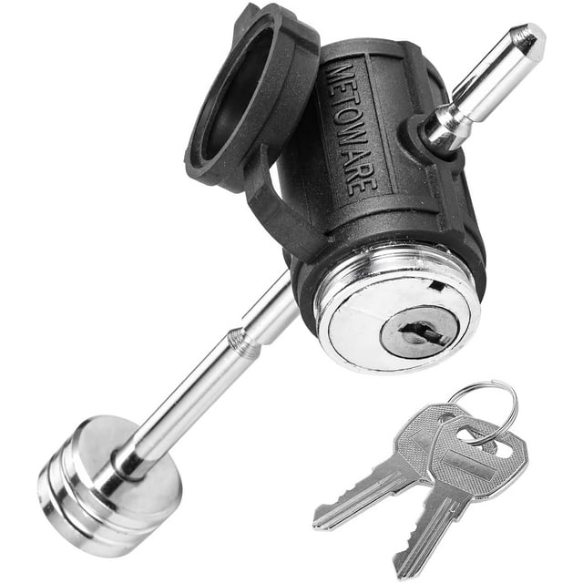 MaxxHaul 50186 Trailer Tongue Coupler Lock Adjustable Trailer Tongue