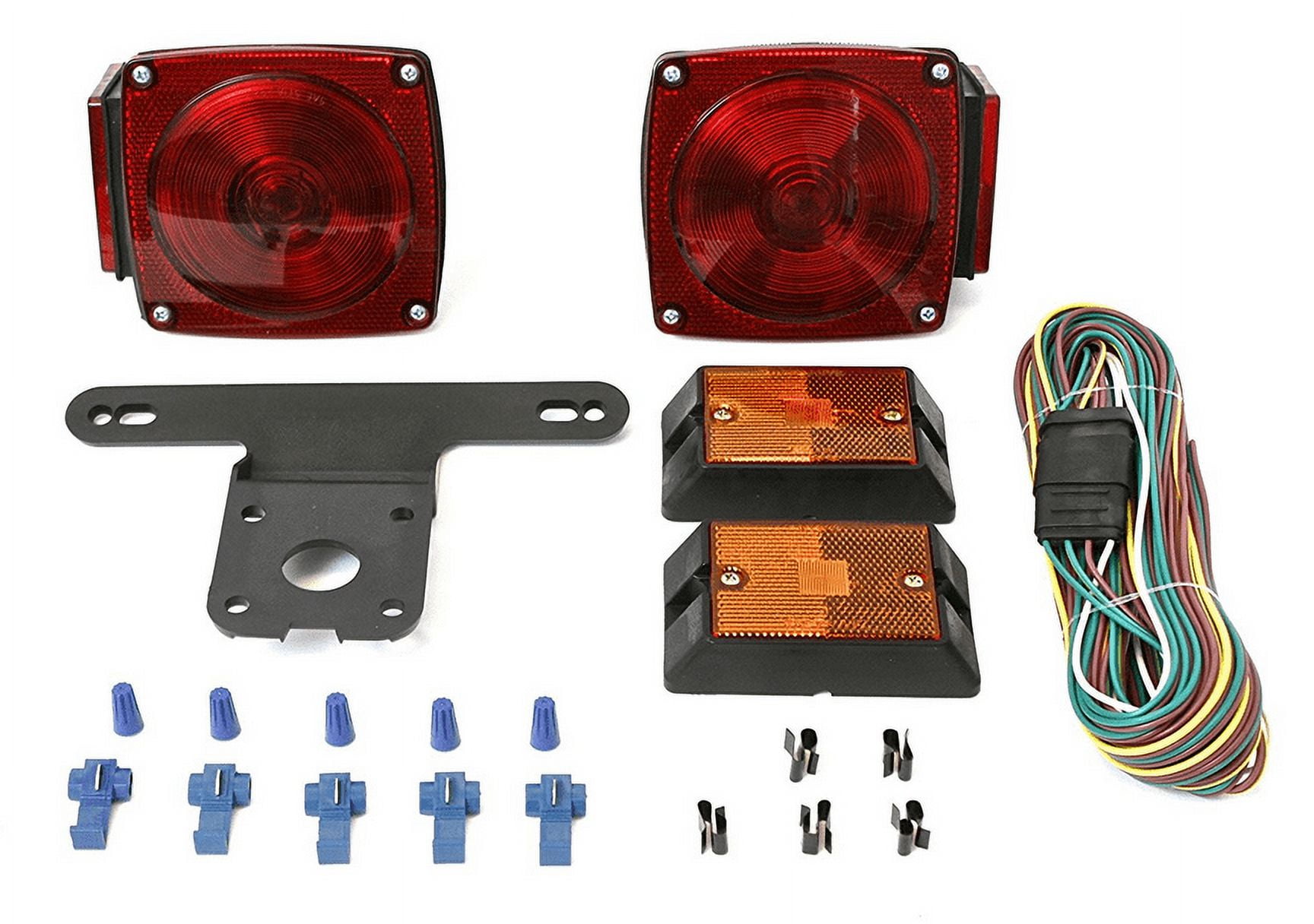 MaxxHaul 70094 12V Trailer Light Kit (Under 80")