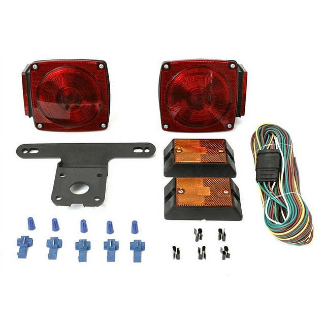 MaxxHaul 70094 12V Trailer Light Kit (Under 80")