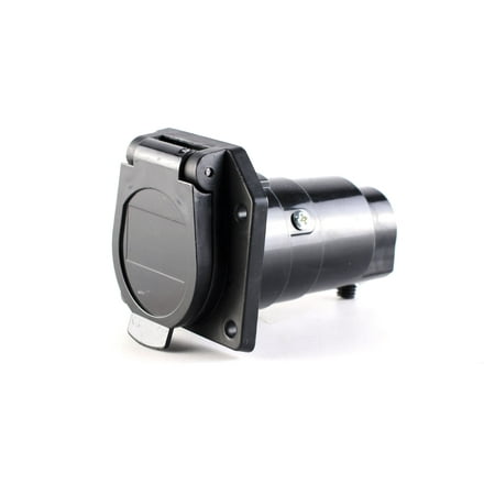 MaxxHaul 80762 7-Way RV Blade Connector Socket - Vehicle End