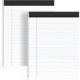 thumbnail image 1 of Maxxmarket 2 Pack Legal Pads 8.5 x 11 College Ruled 30 Sheets per Pad, 1 of 8