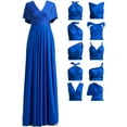 thumbnail image 1 of MaxxMarket Infinity Dress with Bandeau, Convertible Bridesmaid Dress, Long, Plus Size, Multi-Way Dress, Twist Wrap Dress, 1 of 8