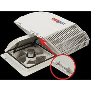 MAXXAIR 00-06200K MaxxFan Ventillation Fan with Smoke Lid and Manual  Opening Keypad Control