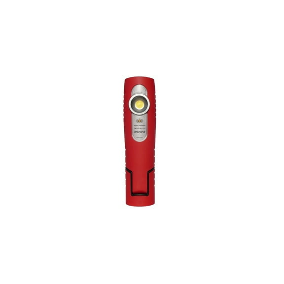 Maxxeon MXN03000 WorkStar 3000 Technician's Professional LED Flasghlight, Red