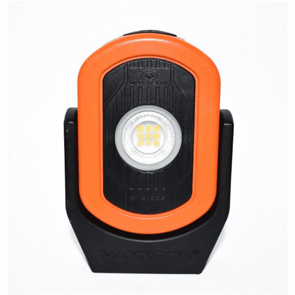 Maxxeon Workstar 813 CYCLOPS 720 Lumen USB-C Rechargeable Work light with Magnetic Base - HiViz Orange