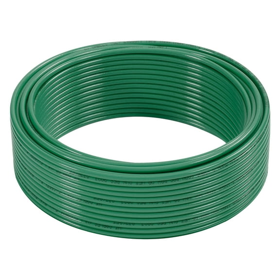 Maxxima 100 ft. 12 AWG Green THHN Stranded Copper Electrical Wire, 600V