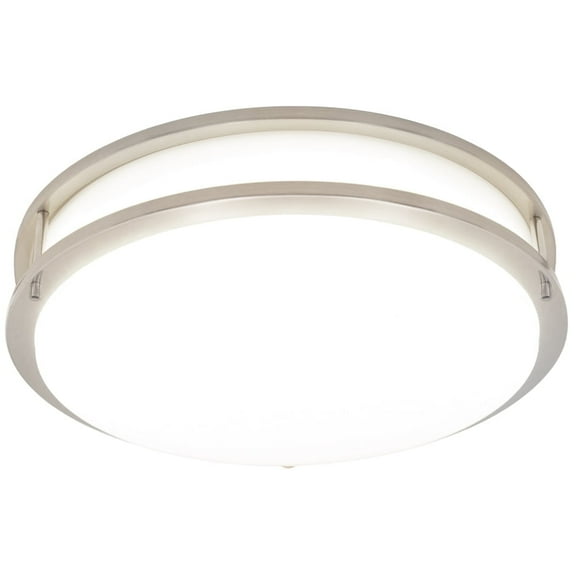 Maxxima 14 in. LED Flush Mount Ceiling Light Fixture, 2100 Lumens, 5 CCT 2700K/3000K/3500K/4000K/5000K, Dimmable