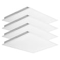 thumbnail image 1 of Maxxima 2'x2' LED Flat Panel Ceiling Light Fixture, Selectable Color Temperature / Wattage, Up to 4000 Lumens (4 Pack), 1 of 17