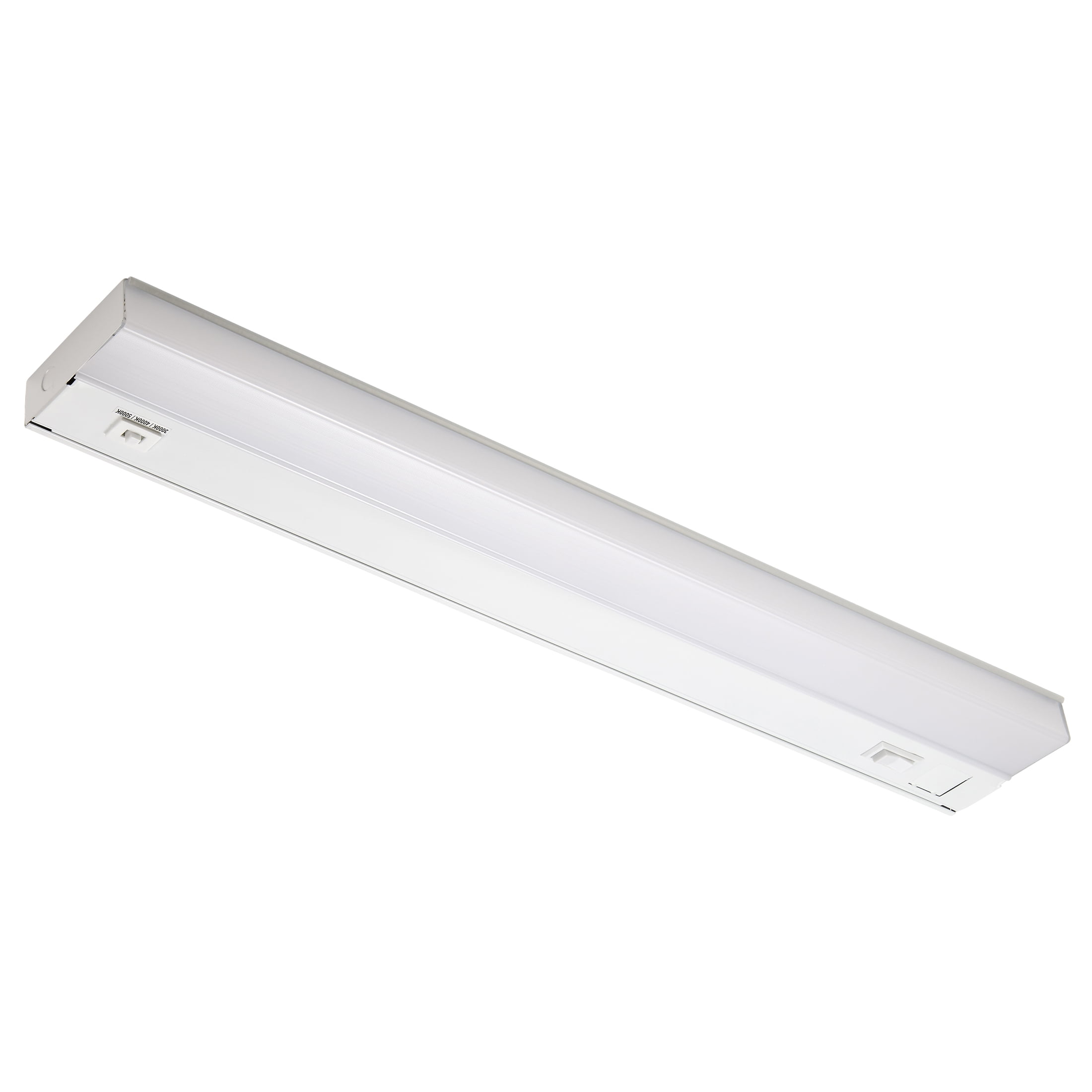 24" White Gloss LED Under Cabinet Light with Color Changing