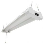 Maxxima 2ft. Utility Led Shop Light Fixture, Linkable, Clear Lens 5000K Daylight 2500 Lumens