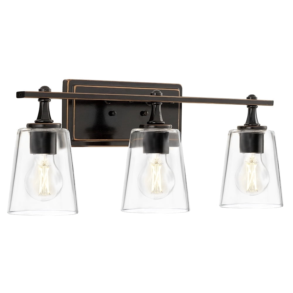 Maxxima 3-Light LED Bath and Vanity Fixture, 2400 Lumens, 2700K Warm White