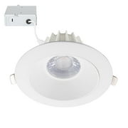 Maxxima 4 in. 4000K Slim Recessed Anti-Glare LED Downlight, Canless IC Rated, 1200 Lumens, Neutral White