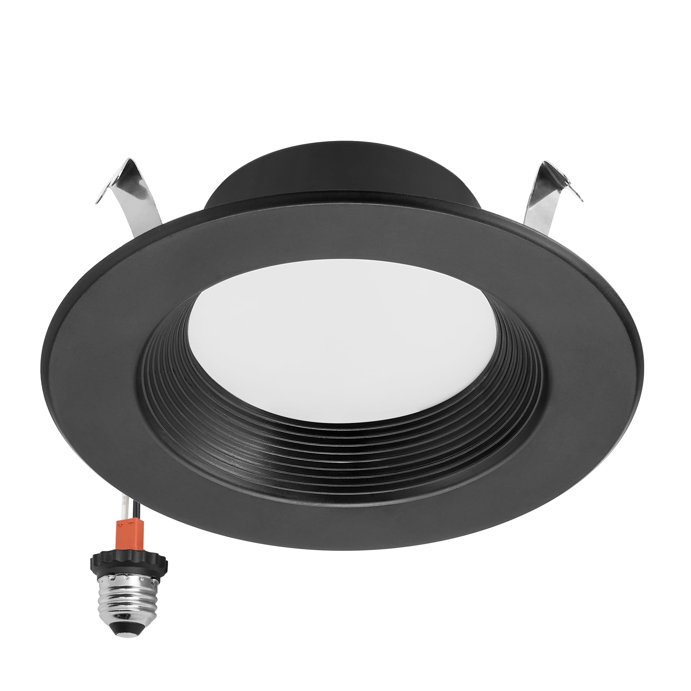 ▽@nd▽ Maxxima 4in. 5 CCT LED Downlight: 800 Lumens, E-26 Quick