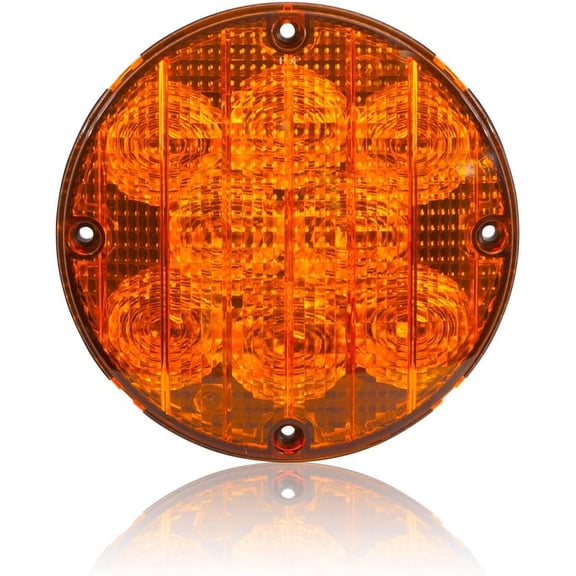 Maxxima M90070Y Amber 7" LED Emergency Warning Light