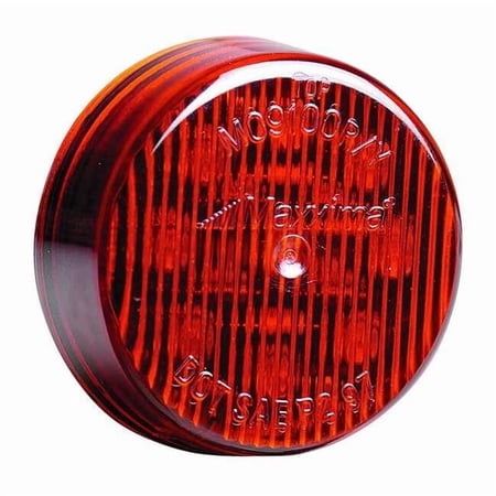 Clearance Light, LED, Rd, Grommet, Rnd, 2 Dia M09100R