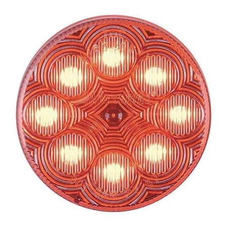 Clearance Light, LED, Red, Round, 2-1/2 Dia AX10RCG-KIT