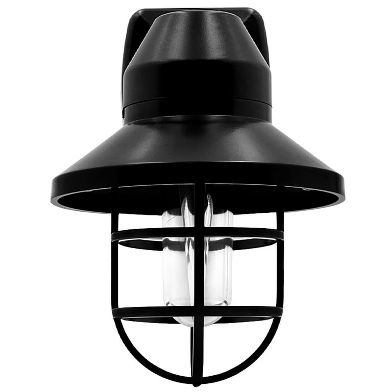 Maxxima Decorative Vintage LED Night Light Farmhouse Plug in