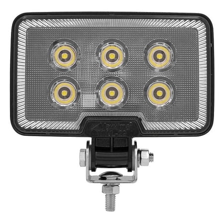 Maxxima Work Light, Rectangular, Clear, 1200 Lumens MWL-29