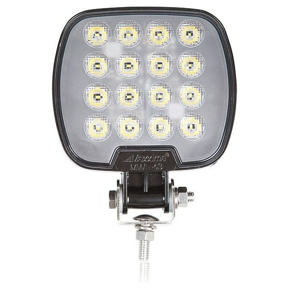 Maxxima Flood Light,2400 lm,Square,LED,4-1/4" H MWL-43