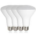 thumbnail image 1 of Maxxima LED 75 Watt Equivalent BR30 Indoor Recessed Floodlight Can Light Bulb 3000k -4 Pack, 1 of 6