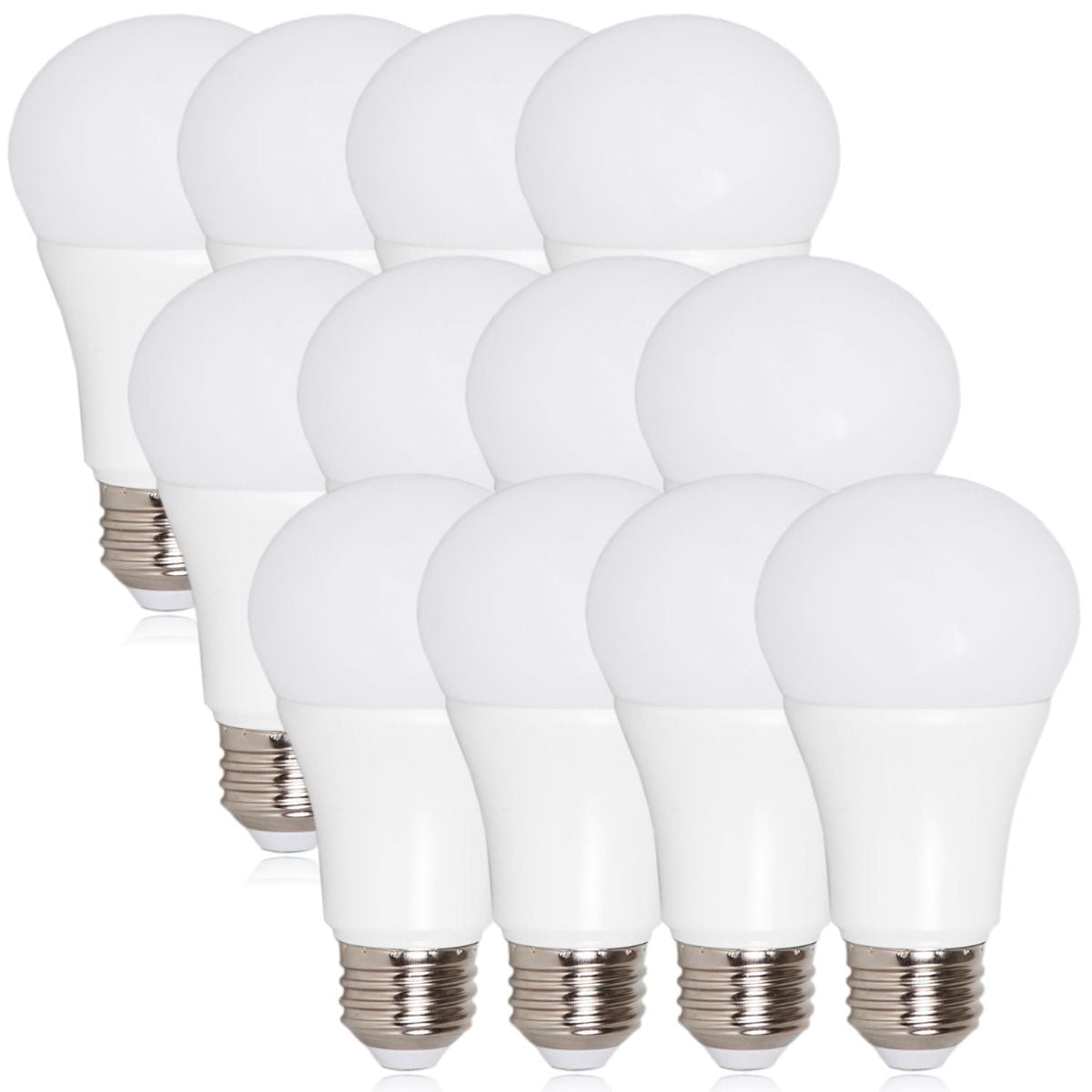 Maxxima Led Maxxima LED A19 Bulbs 800 Lumens 60W Equivalent Daylight 5000K E26 Pack ...