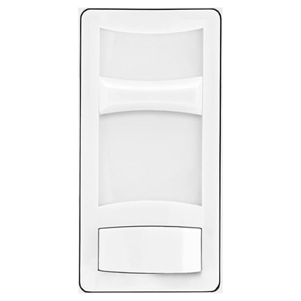 Maxxima LED Slide Dimmer Switch - 3-Way/Single Pole Decorative Electrical Light Switch, 600 Watt Max, LED Compatible On/Off Switch, Screwless Wall Plate Cover Included