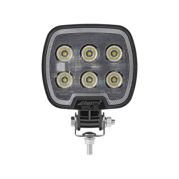 Maxxima MWL-30 6 LED Square Work Light 1,200 Lumens