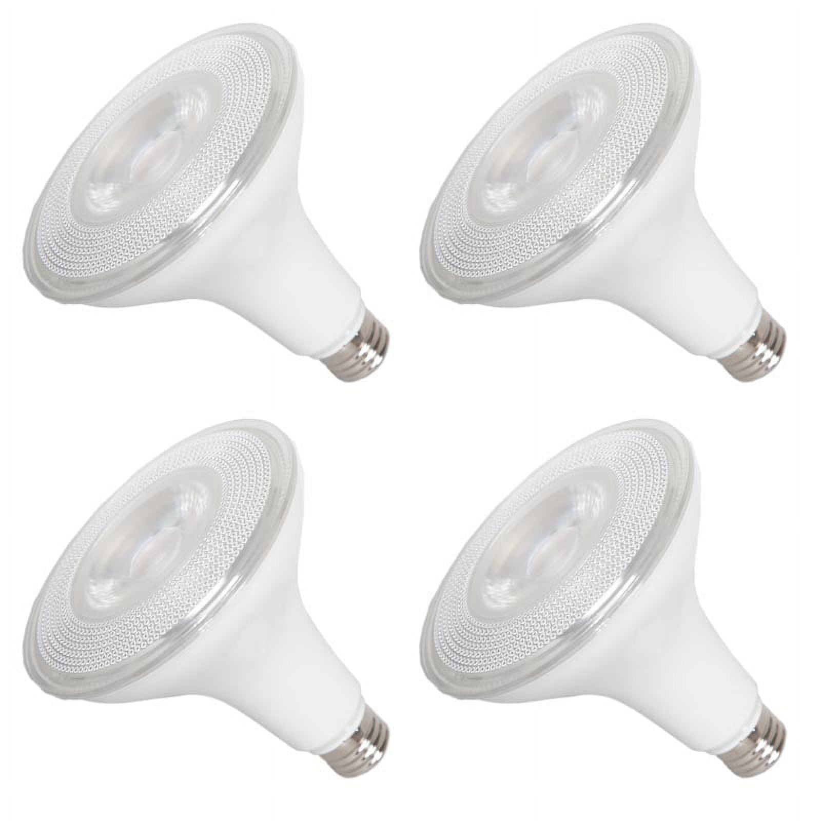 Maxxima PAR38 LED Indoor / Outdoor Warm White Light Bulb 1275 Lumens 15 Watts 100 Watt Equivalent 3000K 90 CRI Dimmable Flood Light (4 Pack)