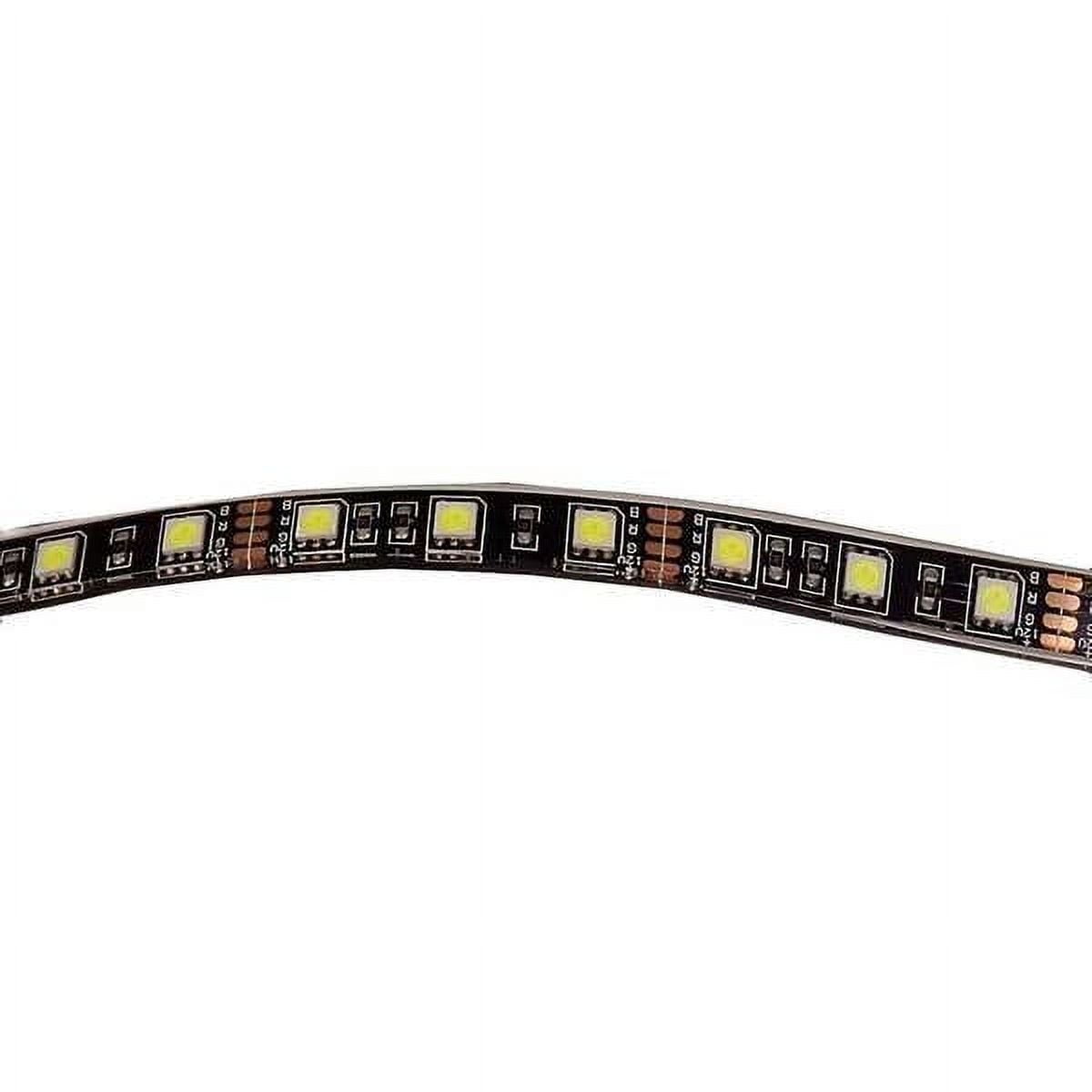 24" Cool White Flexible LED Strip Light with Adhesive Backing