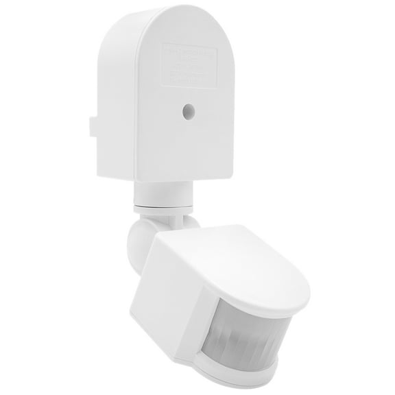 Maxxima Wall Mount PIR Occupancy Sensor, Hard-Wired Motion Sensor, Max Height 8 Ft, Residential, 120V