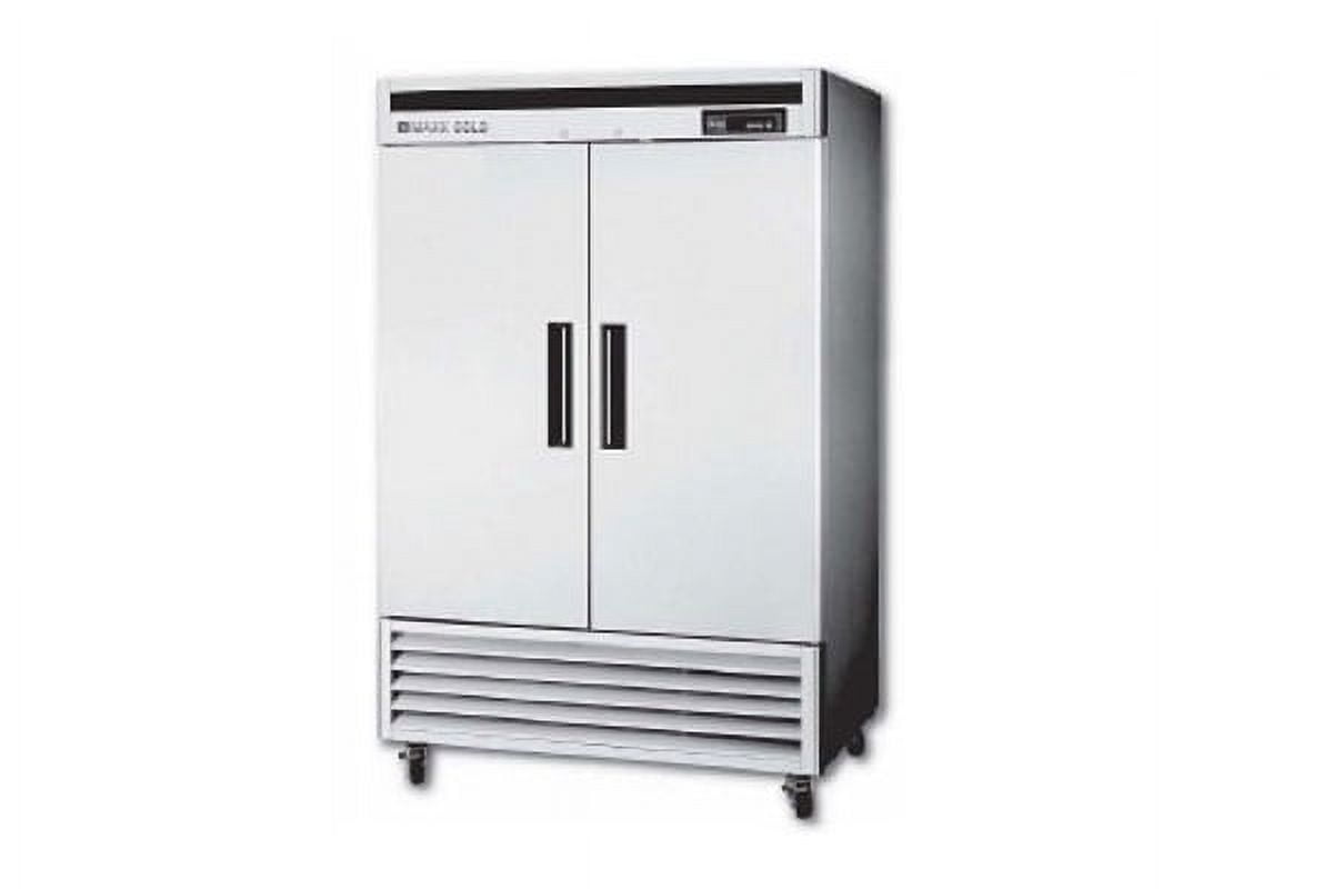 Maxx Cold 54" Stainless Steel Double Door Reach-In Freezer