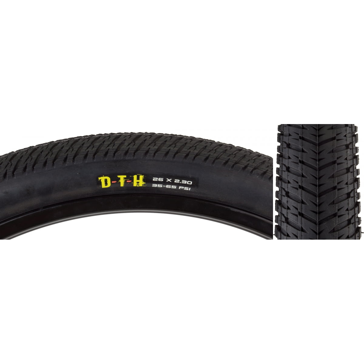 Maxxis DTH SC Tire Black Wire Bead 60TPI Single Compound