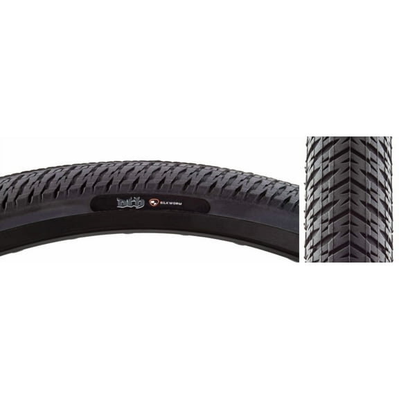 Maxxis DTH Tire - 20 x 1 1/8, Clincher, Wire, Black, Dual, Silkworm