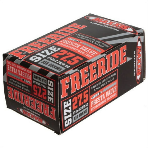 Maxxis Freeride Tube, 27.5 x 2.2-2.5" Presta Valve RVC 48mm