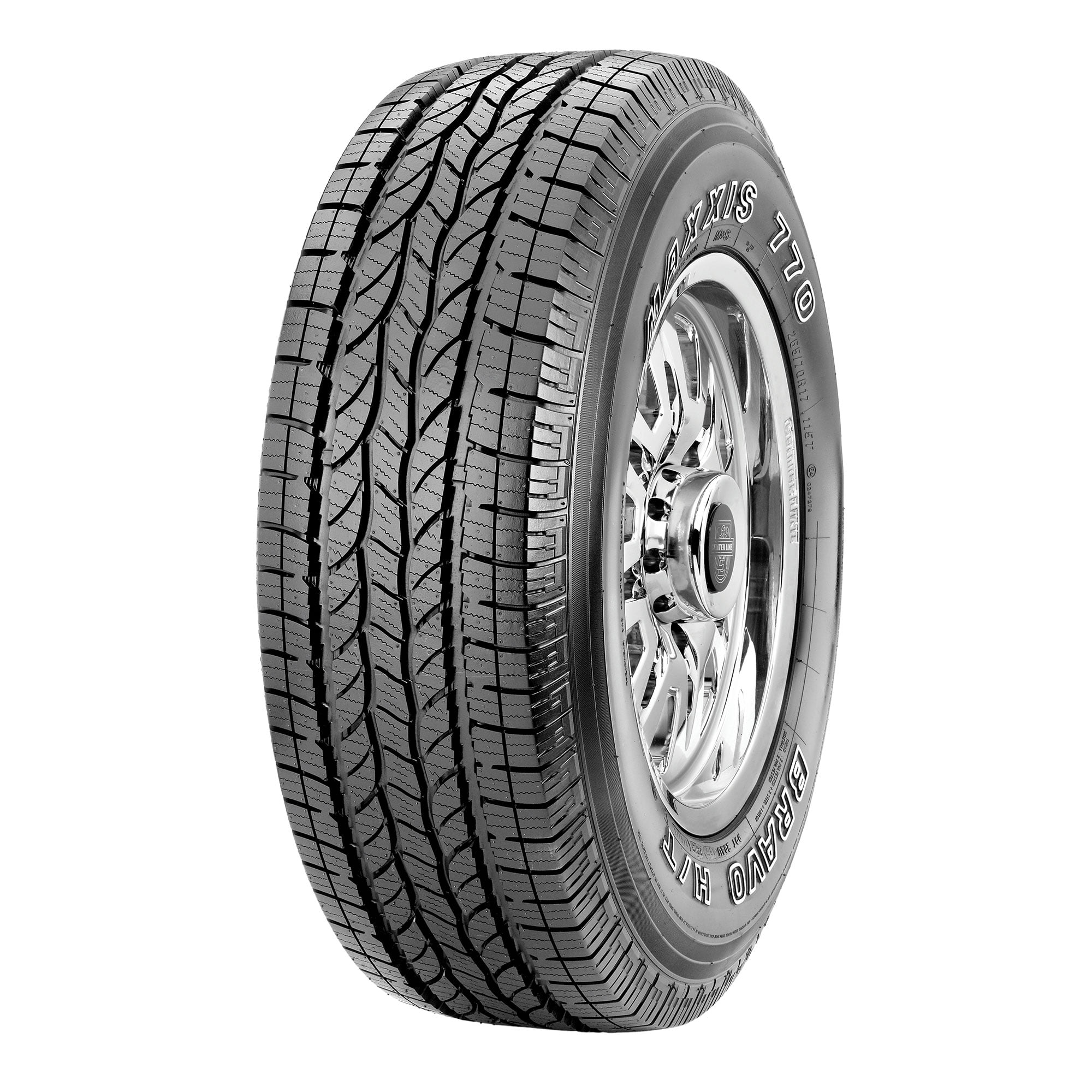 Maxxis HT-770 Bravo Series 245/70R17 110 S Tire Fits: 2015-18 Chevrolet Silverado 1500 SSV, 2010-13 Chevrolet Silverado 1500 XFE Simolary simolary.com