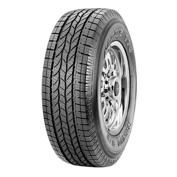 Maxxis HT-770 Bravo Series 265/75R16 116 T Tire Fits: 1996-99 Chevrolet Tahoe Base, 2006-07 Hummer H3 Base