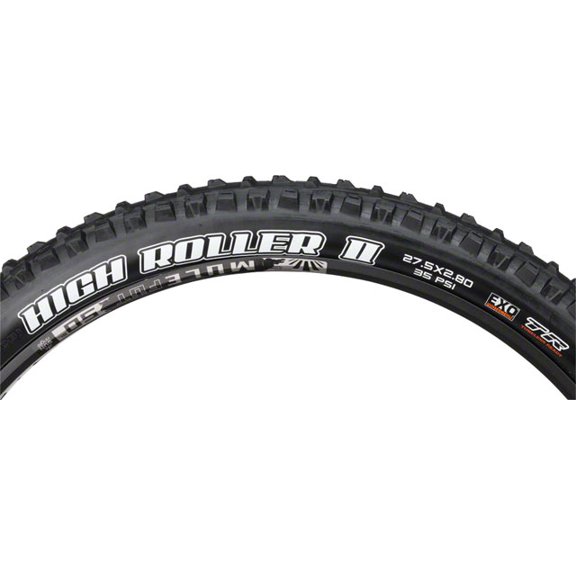 Maxxis High Roller II Tire - 27.5 x 2.8, Tubeless, Folding, Black, Dual, EXO