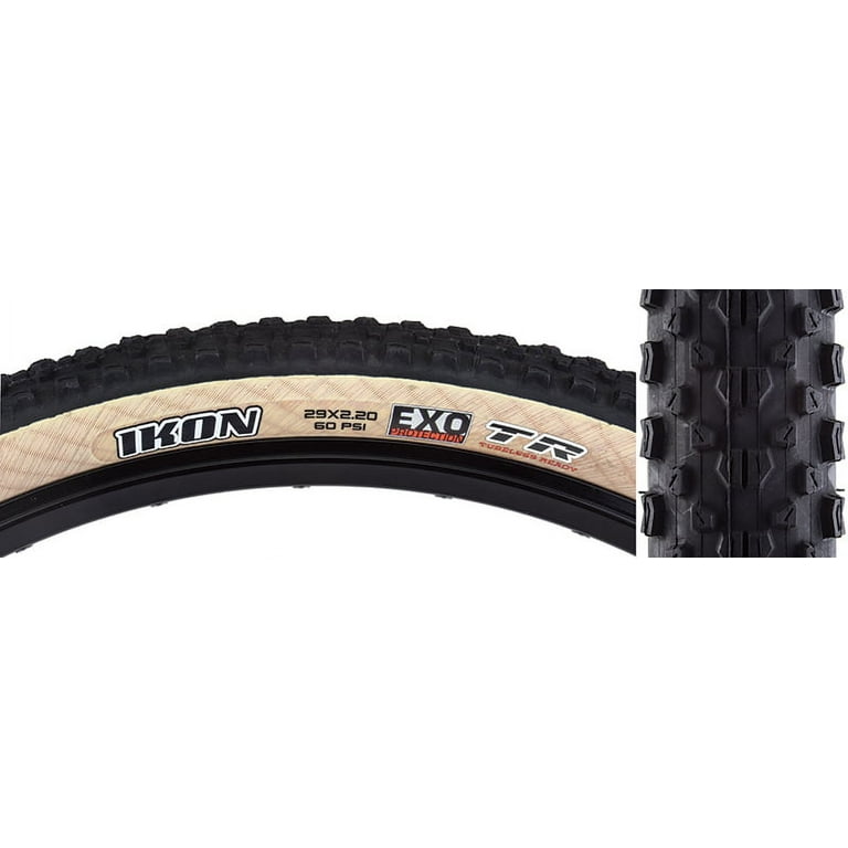 Maxxis Ikon Tire 29 x Tubeless, Folding, Black/Tan, Dual