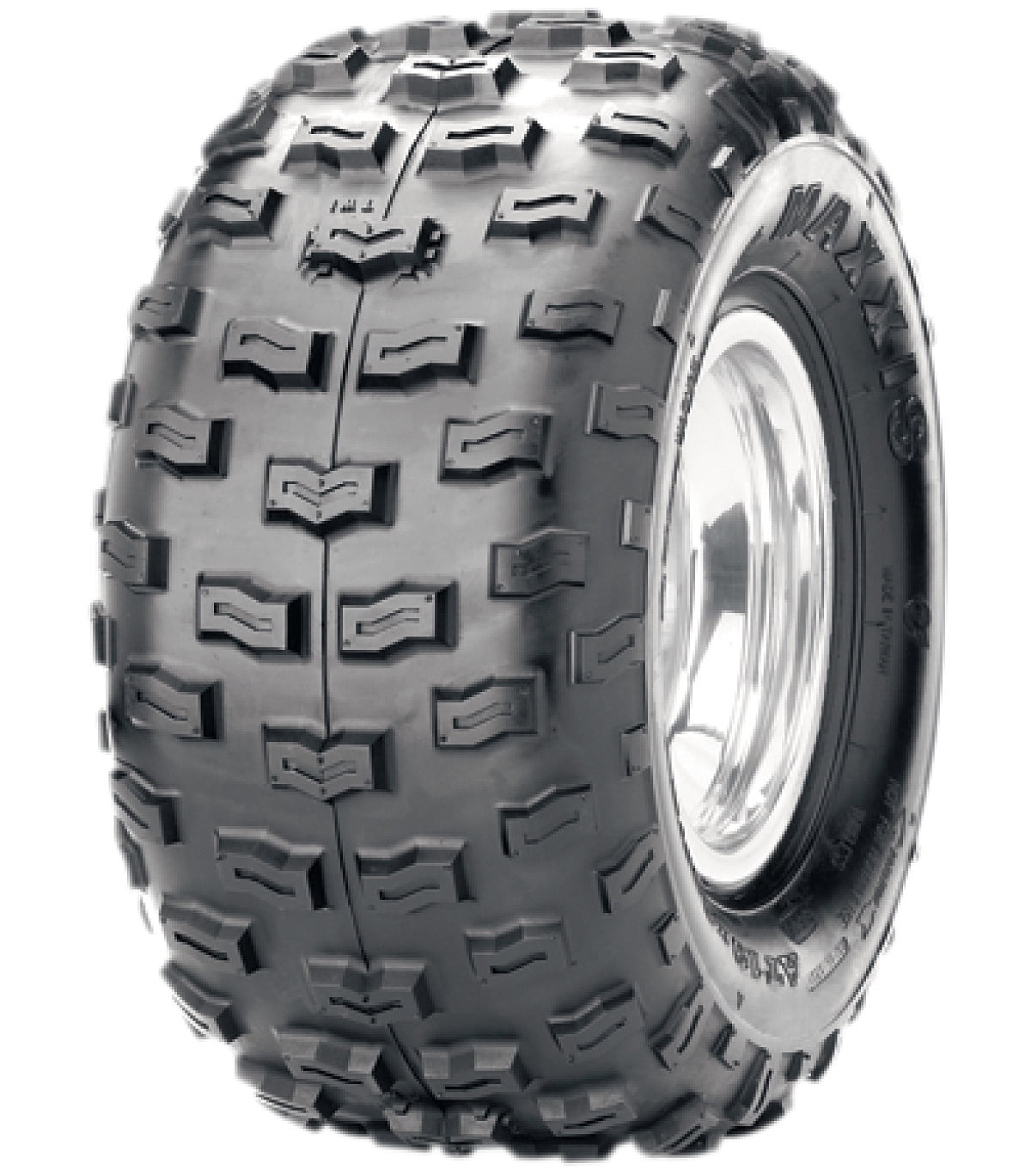 Maxxis M954 19 x 8 - 8 2 - Ply Rear, ATV Tire, Black