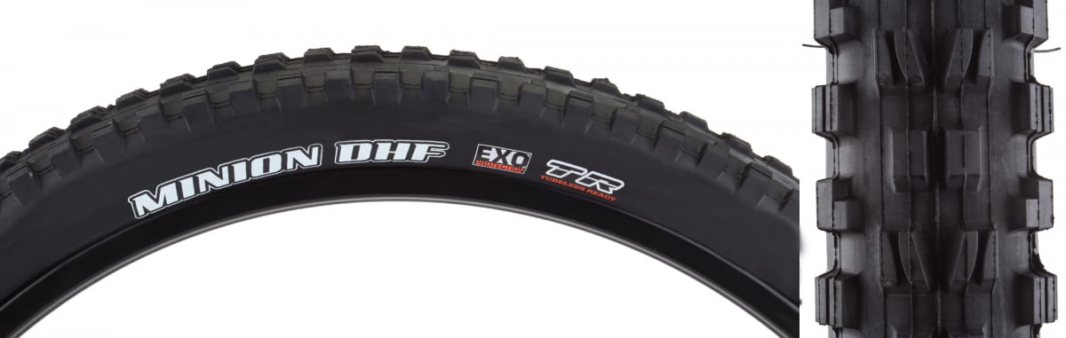 Maxxis Minion DHF Tire - 24 x 2.4, Clincher, Folding, Black, Dual