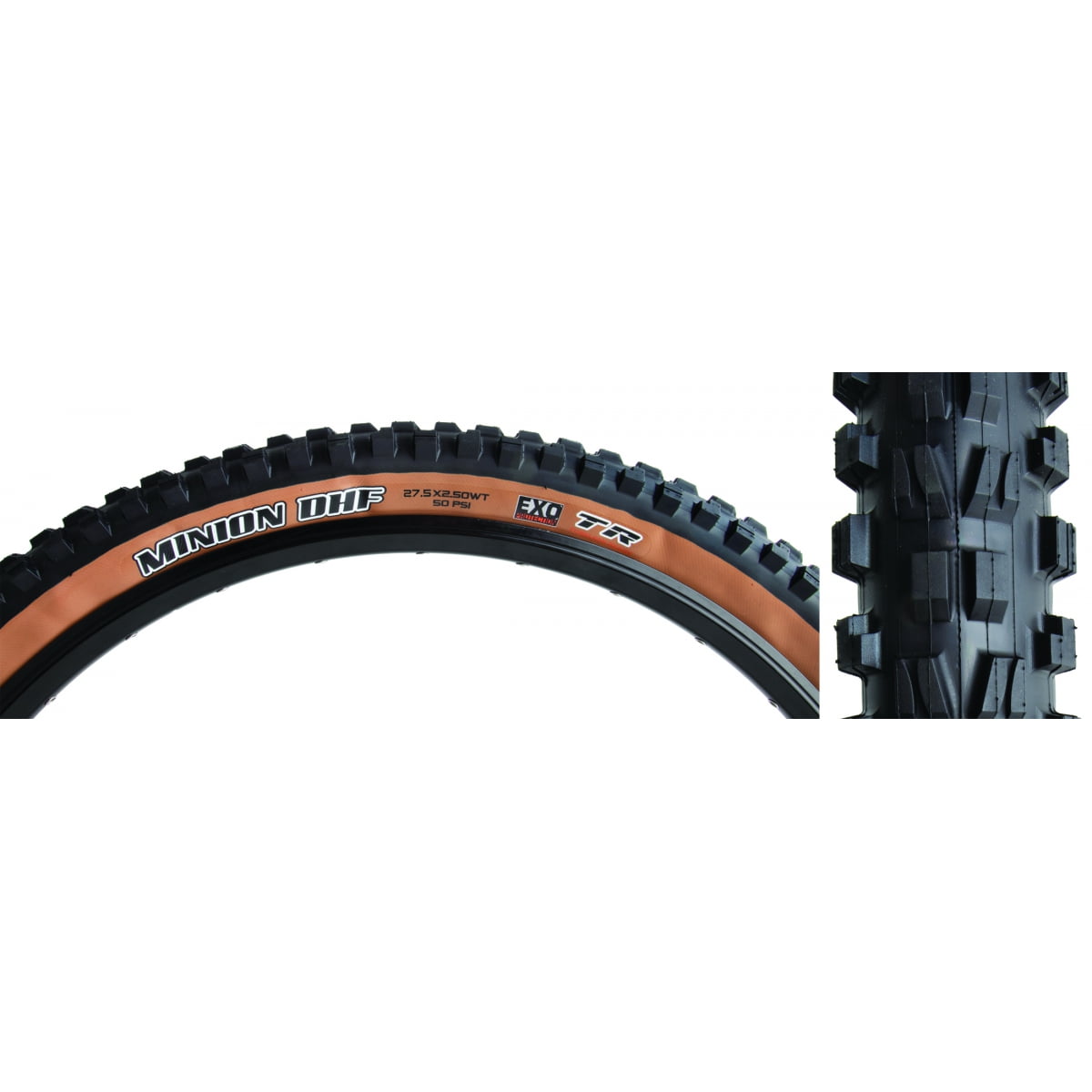 Maxxis minion store tan wall 27.5