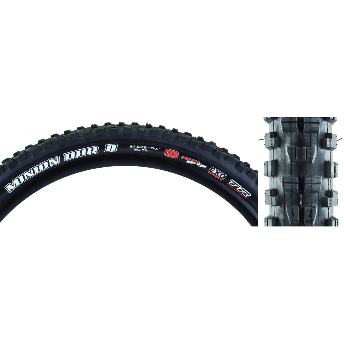 Maxxis Minion DHR II Tire 27.5x2.4