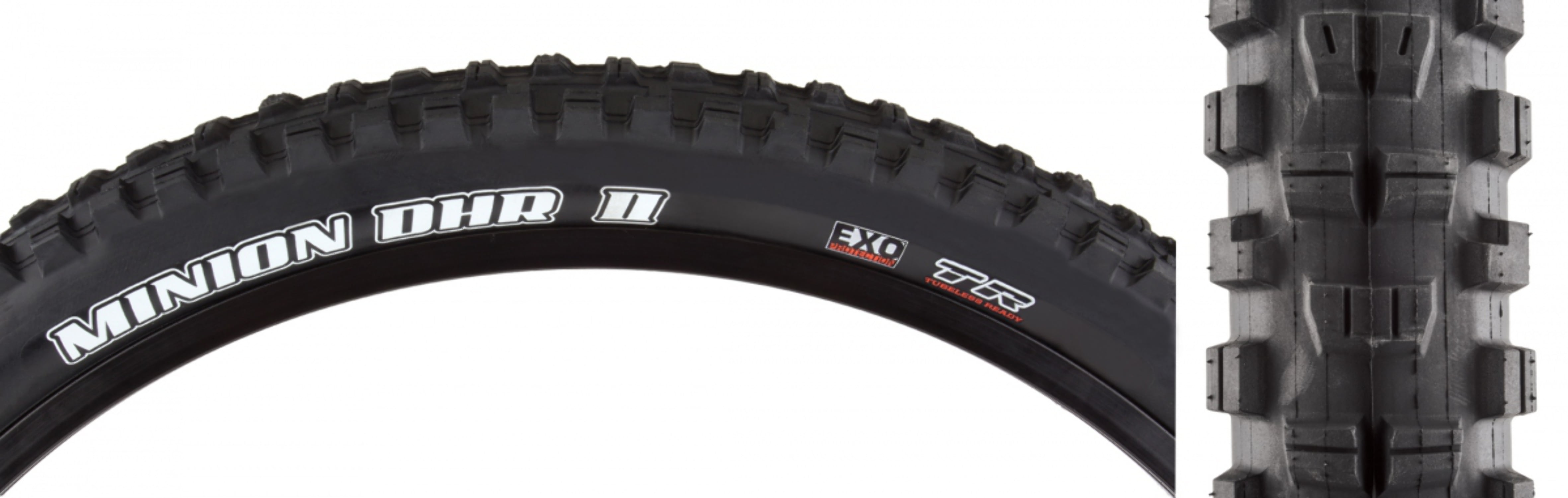 Maxxis Minion Dhr II Mountain Bike Tubeless Tire 29" x 2.30", Black