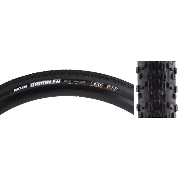 Maxxis Rambler Tire, 700 x 50  EXO/TR - Black