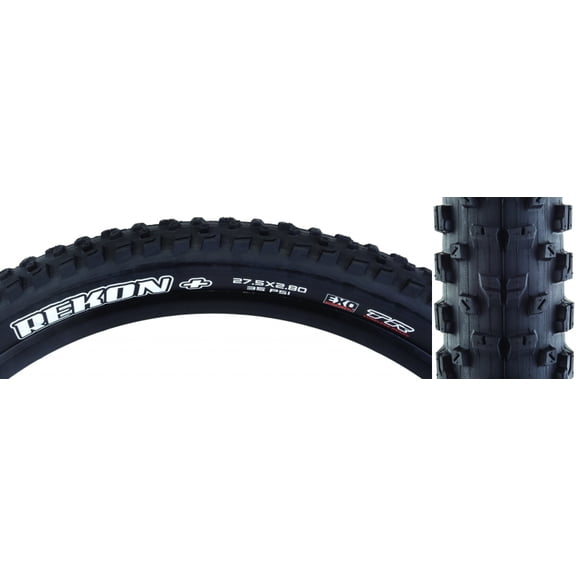 Maxxis Rekon+ Tire: 27.5 x 2.80 Folding 60tpi Dual Compound EXO Tubeless
