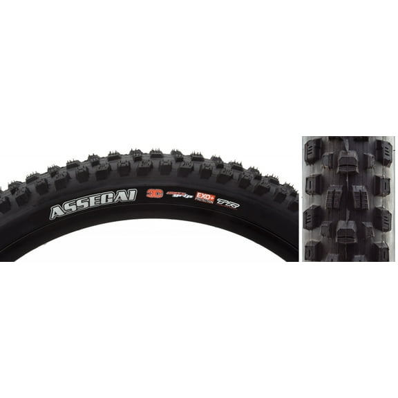 Maxxis Tires Assegai 29 x 2.5 Black Fold/120 3CG/ EXO+/TR/WT - TB00308100