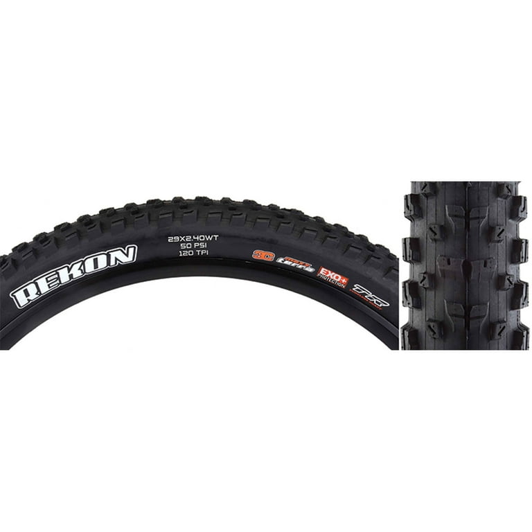 Maxxis Tires Rekon 29 x 2.4 Black Fold 60 3CT EXO TR WT TB00301000 Walmart