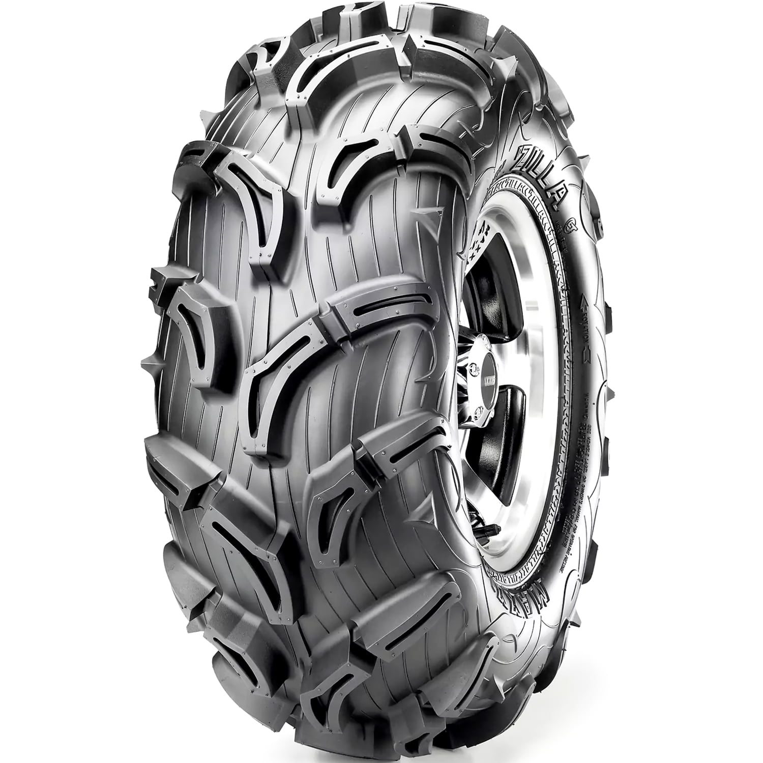Pair Roadguider Atlas ATV Tires - 25x10-12, 25x10x12, 6PR, 420lbs Load